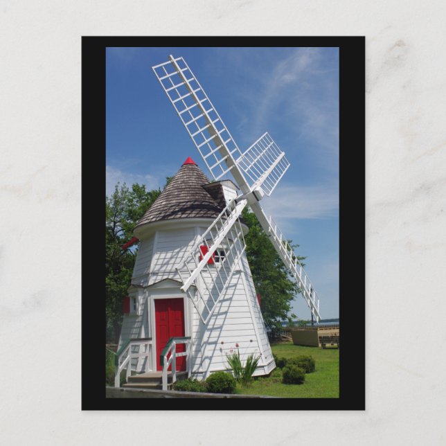 Historic Windmill Postcard (Front)