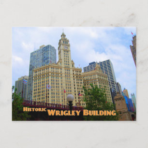Historic Wrigley Building  - Chicago Illinois Postcard