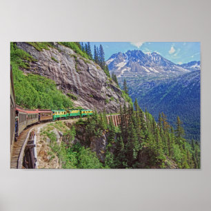 Historic Yukon Train, Canada Poster