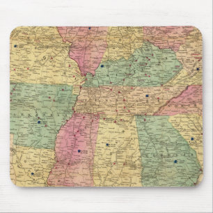 Historical and Military Map of the US Mouse Mat
