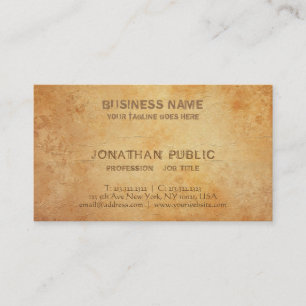 Historical Antic Look Design Creative Elegant Business Card
