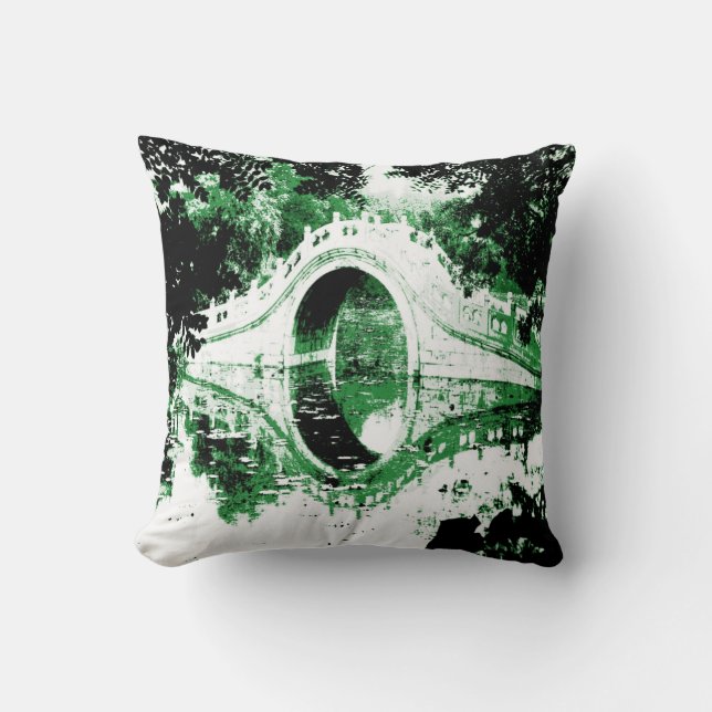 Historical Bridge American MoJo Pillow (Front)