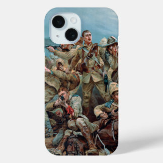 Historical British Victorian Boer War painting iPhone 15 Case