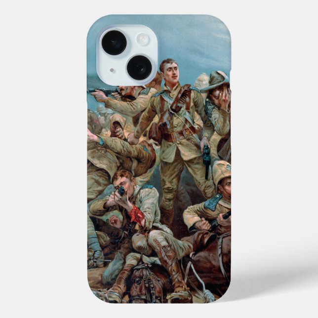 Historical British Victorian Boer War painting Case-Mate iPhone Case (Back)