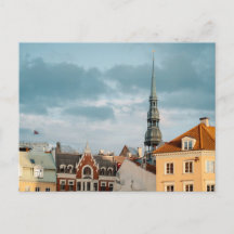 Historical buildings in Old Riga, Latvia