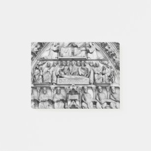 Historical, Christian Sculptures Notre Dame Paris Post-it Notes