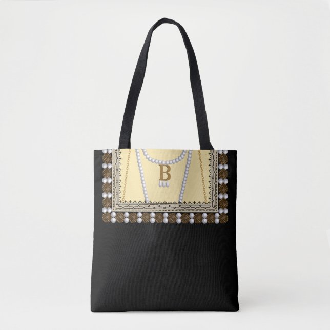Historical Clothing - Anne Boleyn Tote Bag (Front)