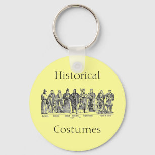 Historical Costumes Key Ring