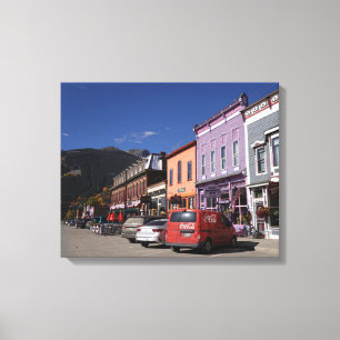 Historical Downtown Silverton Colorado Canvas Print