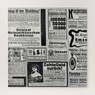 Historical Kiev: 1917 Newspaper Illustration Jigsaw Puzzle