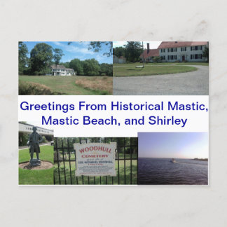 Historical Mastic, Mastic Beach, and Shirley Postcard