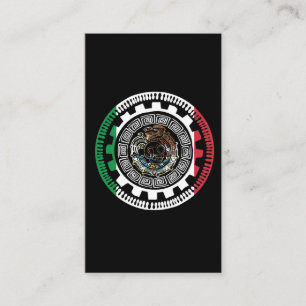 Historical Mexican Aztec Mexico Maya Calendar Business Card
