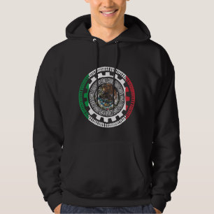 Historical Mexican Aztec Mexico Maya Calendar Hoodie