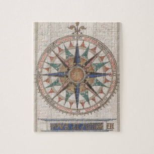 Historical Nautical Compass (1543) Jigsaw Puzzle