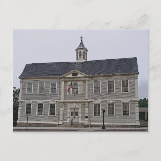Historical New London Court House Postcard