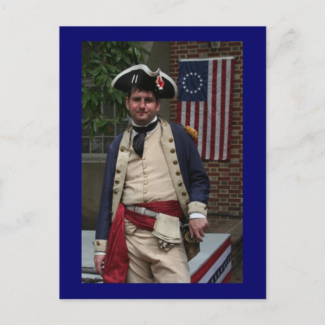 Historical Philadelphia Colonist Postcard (Front)