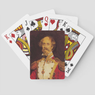 Historical Portrait of a Spanish General Playing Cards
