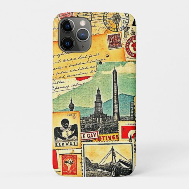 Historical Postal Journey Case-Mate iPhone Case (Back)