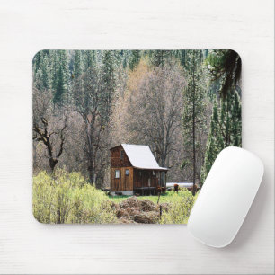 Historical Potato Creek Log Cabin..... Mouse Mat