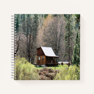 Historical Potato Creek Log Cabin..... Notebook