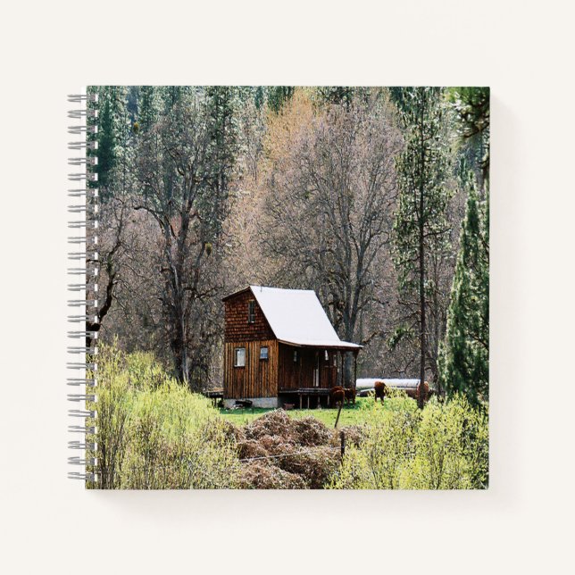 Historical Potato Creek Log Cabin..... Notebook (Front)