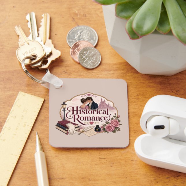 Historical Romance Lover Key Ring (Desk)
