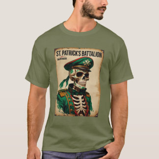 Historical Saint Patricks Battalion Military T-Shirt