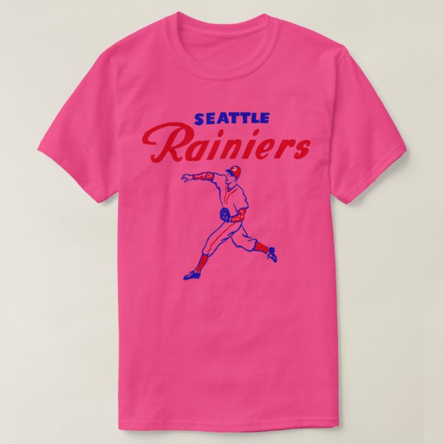 Historical Seattle Rainiers T-Shirt (Design Front)