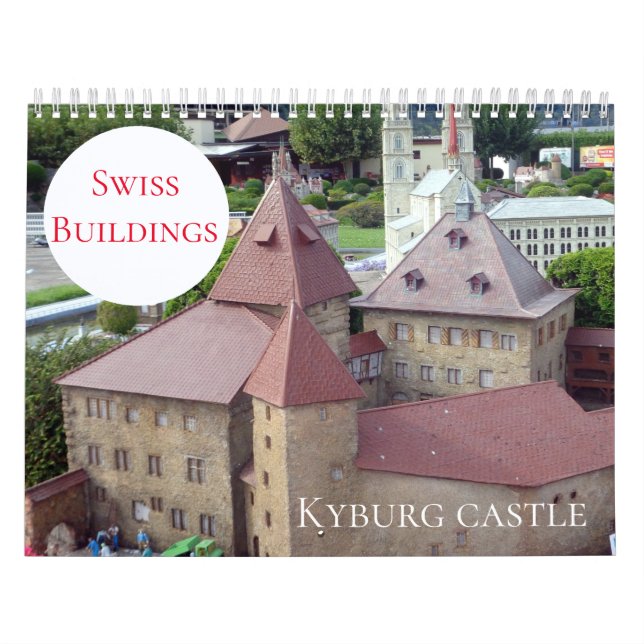  Historical Swiss buildings calendar (Cover)
