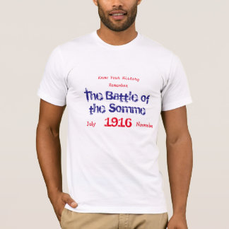 historical T-shirts about events and people