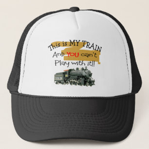 Historical Train Gifts--Hilarious sayings Trucker Hat