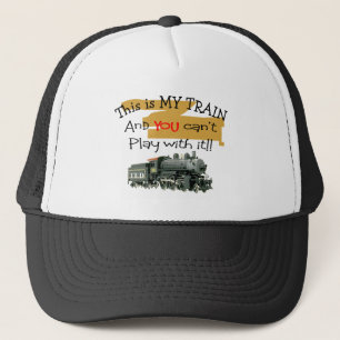 Historical Train Gifts--Hilarious sayings Trucker Hat