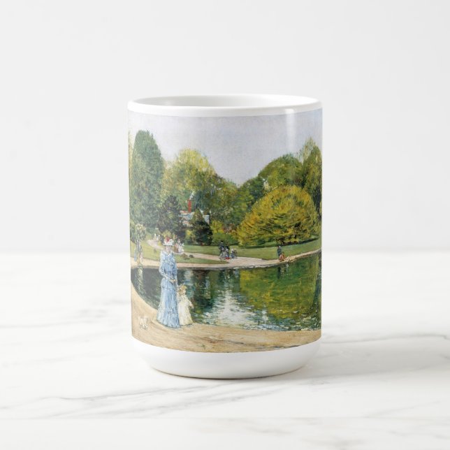 Historical View of Central Park (New York) Coffee Mug (Center)