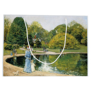Historical View of Central Park (New York) Large Gift Bag