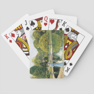 Historical View of Central Park (New York) Playing Cards