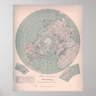 Historical Weather Map Poster