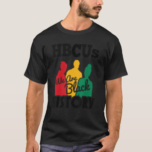 Historically Black College University Hbcu Black H T-Shirt