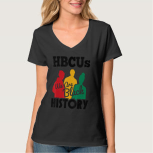 Historically Black College University Hbcu Black H T-Shirt
