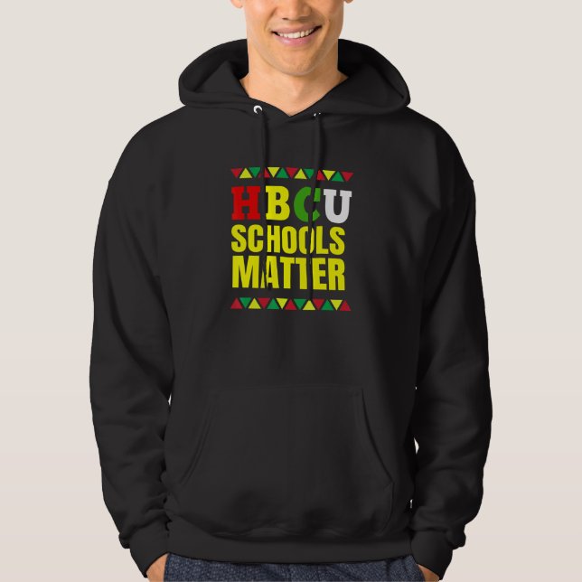 Historically Black College University Student Hbcu Hoodie (Front)