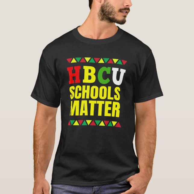 Historically Black College University Student Hbcu T-Shirt (Front)