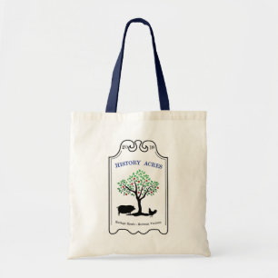 History Acres Grocery Tote  Bag