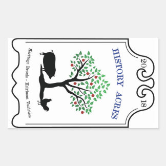 History Acres Logo Stickers 