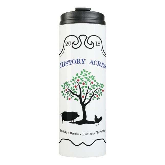 History Acres Travel Thermal Tumbler (Front)
