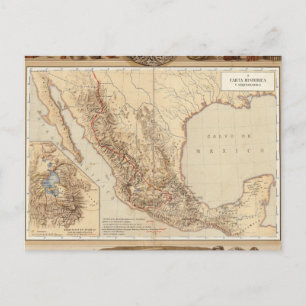 History and Architecture of Mexico Postcard