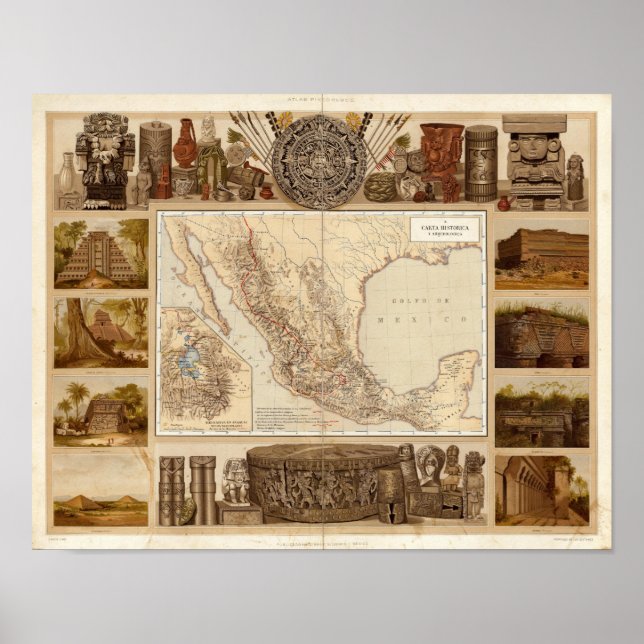 History and Architecture of Mexico Poster (Front)
