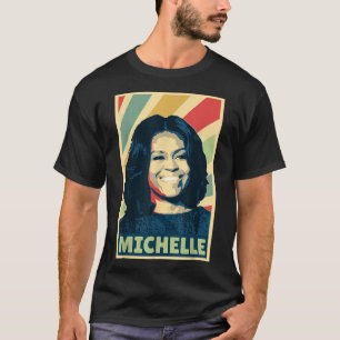 History And Politics Store Michelle Obama Vintage T-Shirt
