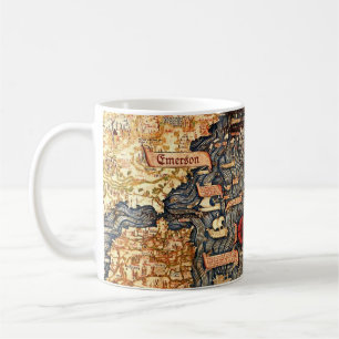 History Buff Medieval Map Coffee Mug