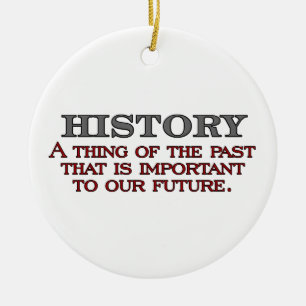 History Ceramic Tree Decoration