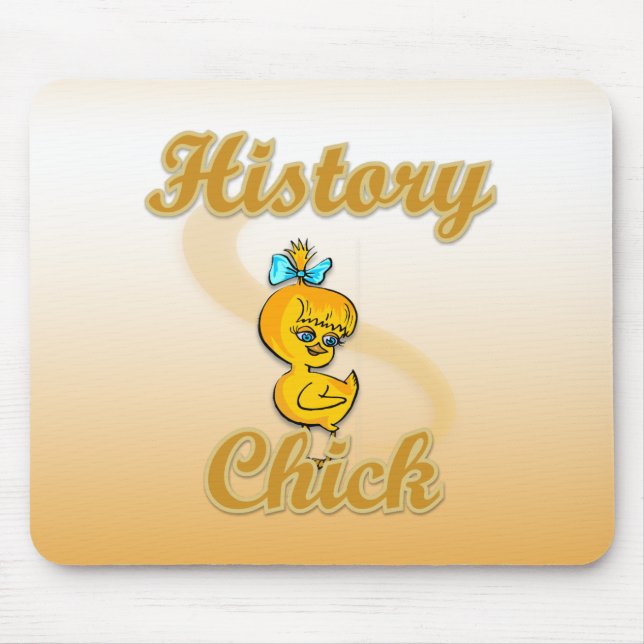 History Chick Mouse Mat (Front)