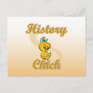 History Chick Postcard